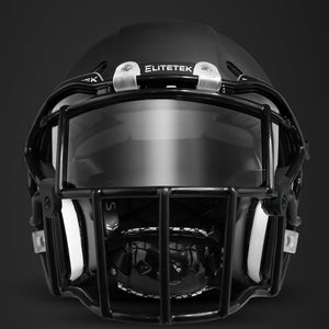 black football helmet clear Clear Football Visor – EliteTek Sports
