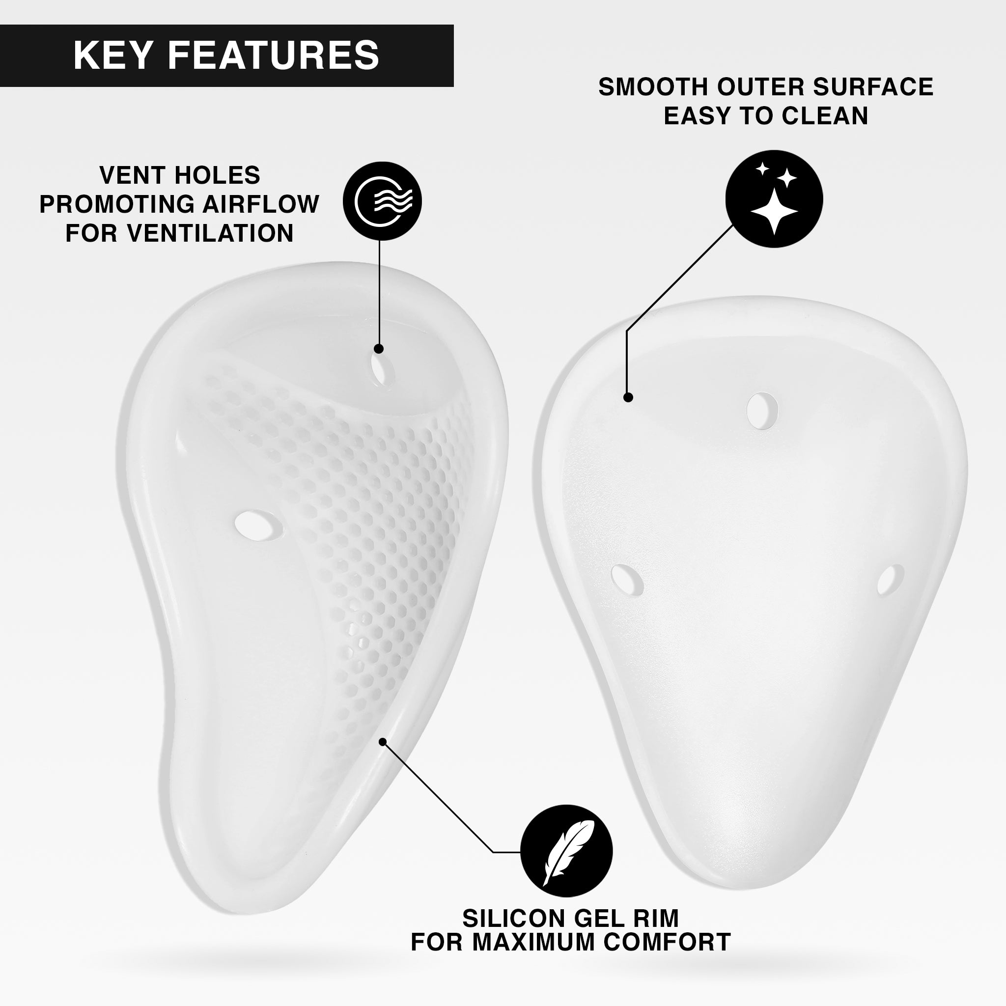 Athletic Groin Cup Protector - EliteTek.com